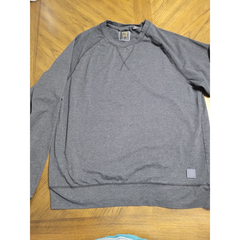 VTG 1946 Mens Gray Crewneck Raglan Sleeve Sweatshirt‎ Size XL
